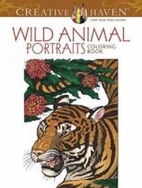 Wild Animal Portraits Coloring Book