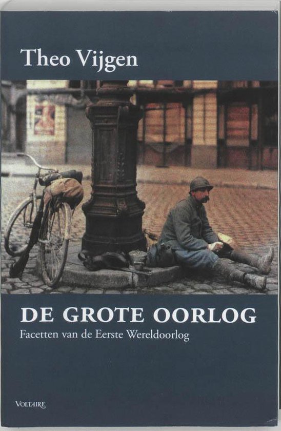 Cover van het boek 'De Grote Oorlog' van Theo Vijgen