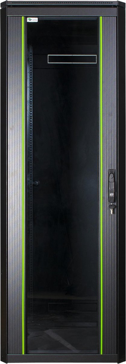 Logon 36U W=600Mm D=600Mm H=1786Mm Data Line Black