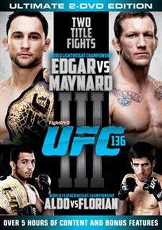 Cover van de film 'UFC 136 - Edgar vs. Maynard III'