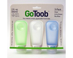 humangear GoToob Campingservies en keukenuitrusting 3-delige set/60ml bont