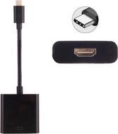 USB-C 3.1 naar HDMI female adapter kabel Universeel 10cm