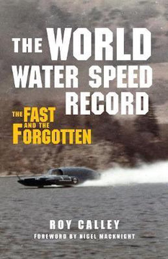 The World Water Speed Record - cover