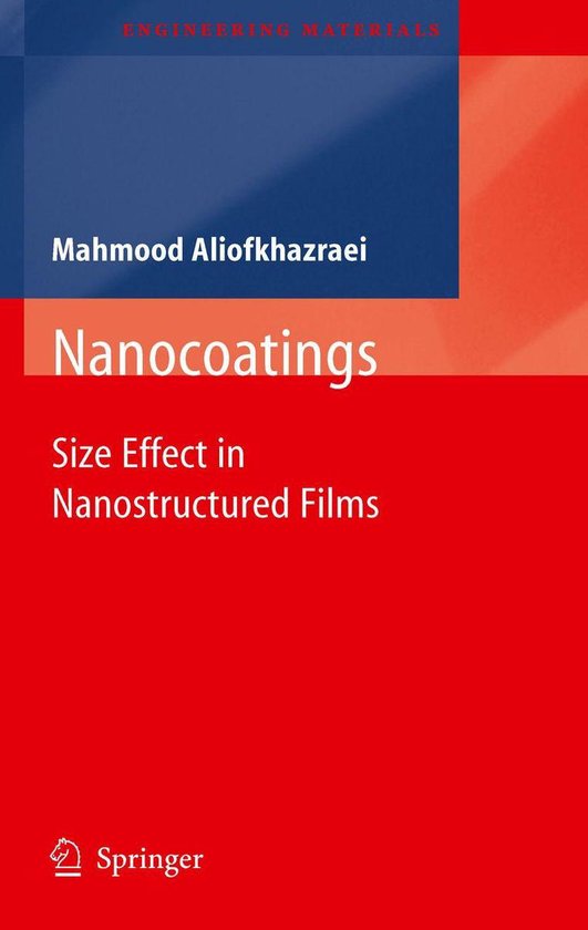 Chemistry and Material Science (R0) - Nanocoatings - cover