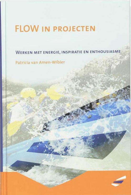 Cover van het boek 'Flow in projecten' van P. van Amen-Wibier