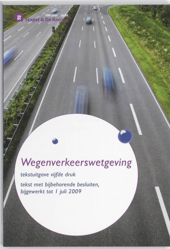 Cover van het boek 'Wegenverkeerswetgeving tekstuitgave'