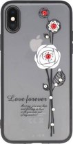 Love forever hoesjes cases Geschikt voor iPhone X wit