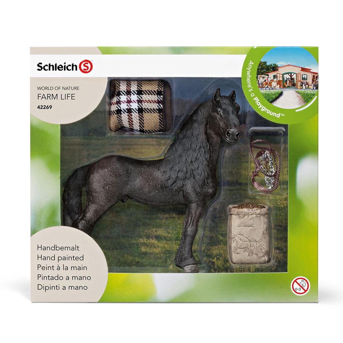pic Schleich Paarden Fries paardenverzorgingsset fries paard