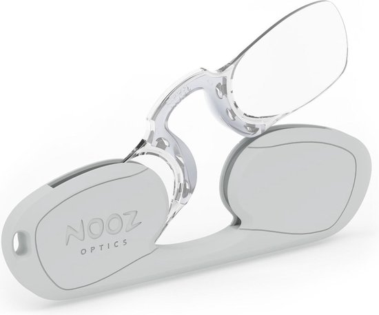Nooz - Leesbril Zonder Poten - Licht Grijs +3 Rechthoekig - Altijd bij u |  bol.com