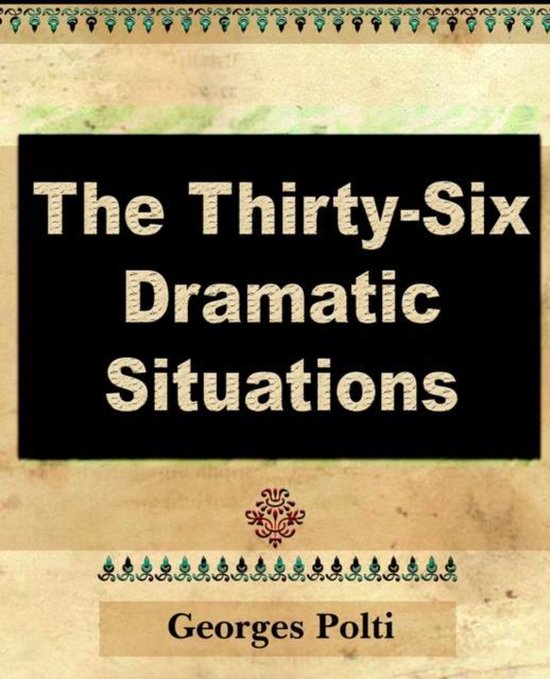 The Thirty Six Dramatic Situations - cover