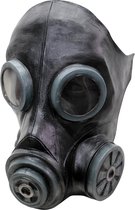 "Zwarte gasmasker - Verkleedmasker - One size"