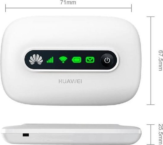 Huawei E5331 3G 21 Mbps mobiele wifi hotspot draagbare router,  ondersteuning voor 8... | bol.com
