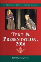 Text & Presentation 2016