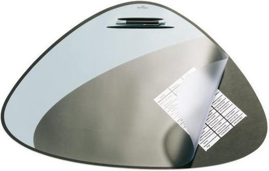 Durable bureauonderlegger met jaarkalender, 65 x 50 cm, anti-slip, PP, Made in Germany, zwart, 722301