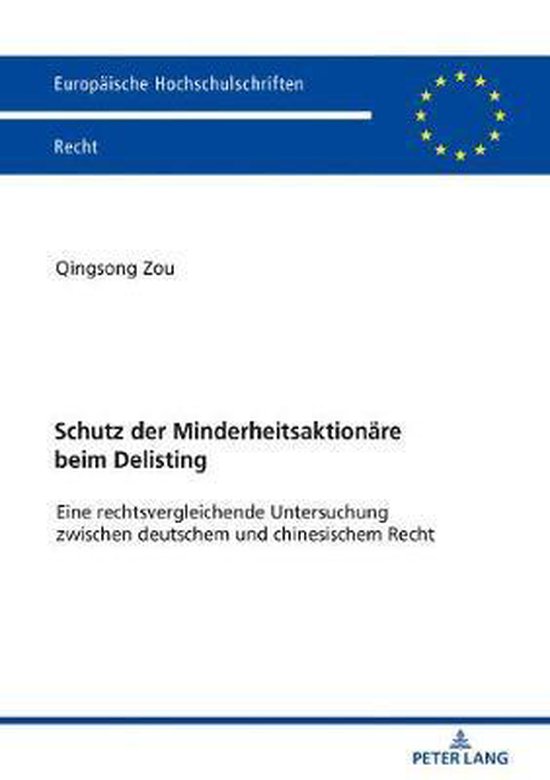 Europaeische Hochschulschriften Recht- Schutz Der Minderheit ... - cover