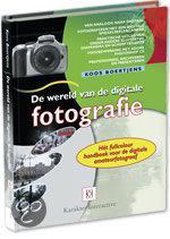 Cover van het boek 'Wereld van de digitale fotografie' van Koos Boertjens