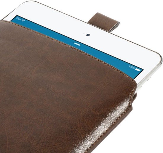 Shop4 Universele 8 inch Tablet Hoes Sleeve Bruin