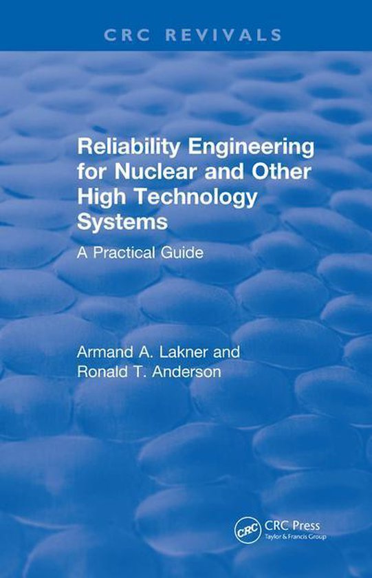 CRC Press Revivals - Reliability Engineering for Nuclear and ... - cover