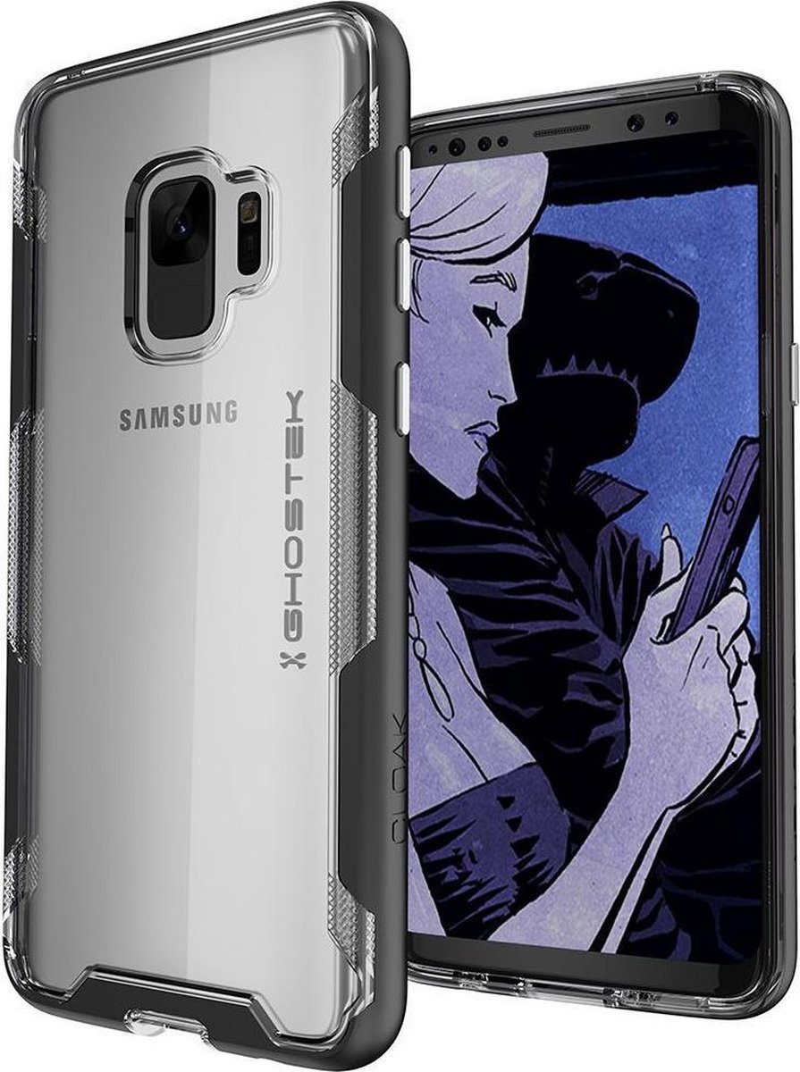 Ghostek Cloak 3 Hybride Hoesje Samsung Galaxy S9 Zwart