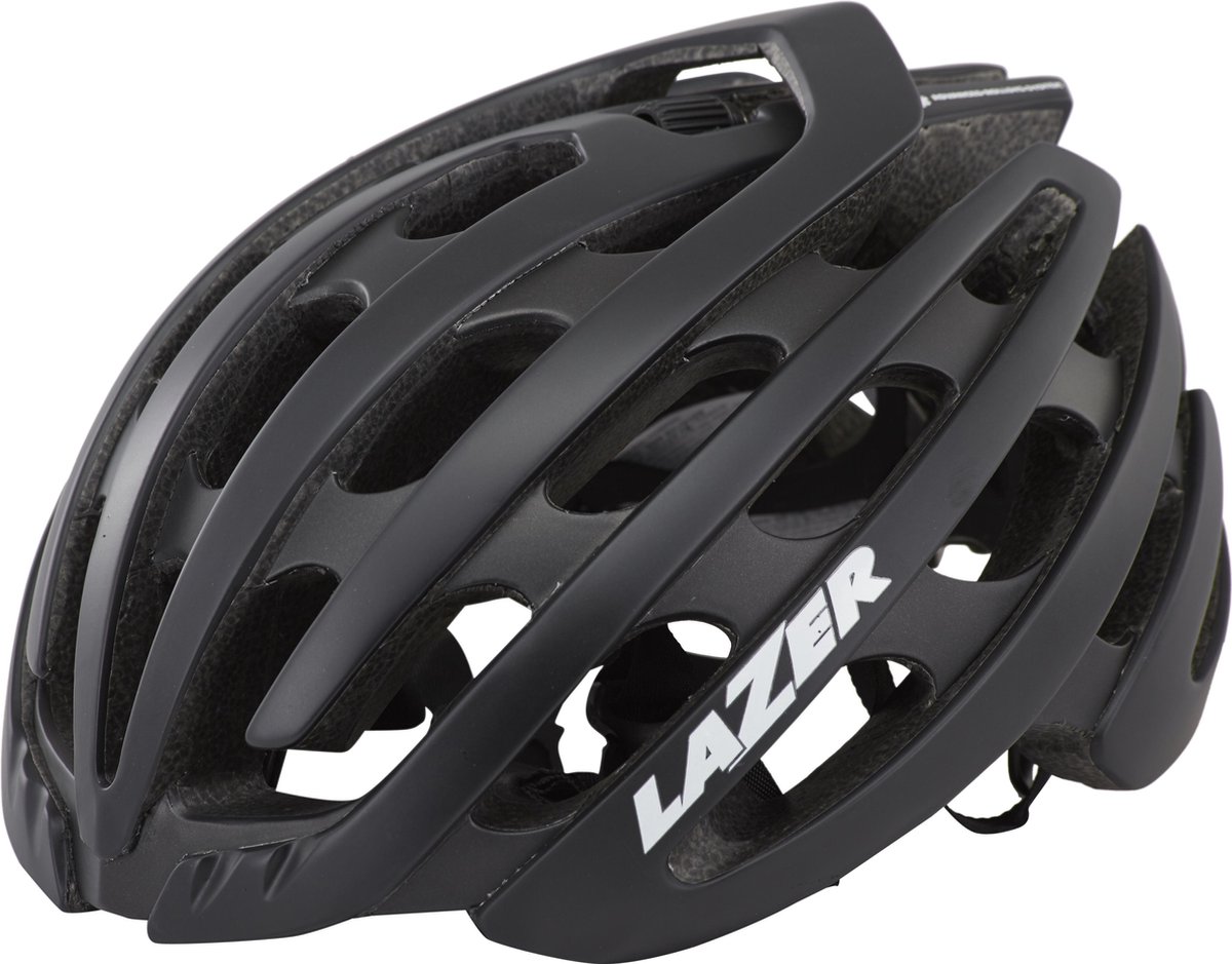 Lazer Racefiets Helm Z1 Schuim Matzwart 4-delig Maat 58-61 Cm