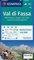Kompass WK686 Val di Fassa, Marmolada, Gruppo di Sella