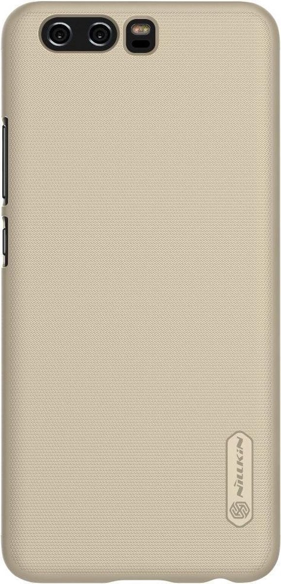 Nillkin - Huawei P10 Plus Hoesje - Harde Back Case Frosted Shield Goud