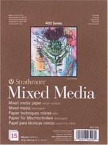 Strathmore 400 series mixed media papier - tekenblok
