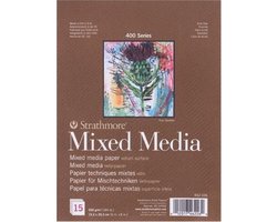 Strathmore 400 series mixed media papier - tekenblok