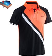 Salming Performance Polo - Rood / Zwart / Wit - maat L