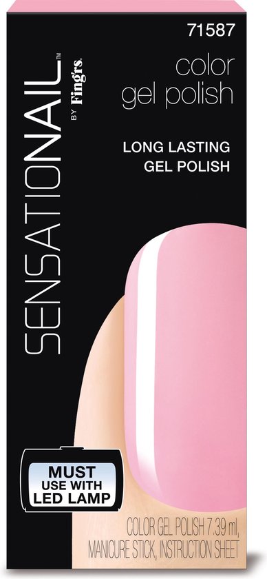 SensatioNail Gel Polish Pink Chiffon - Gel nagellak - Roze