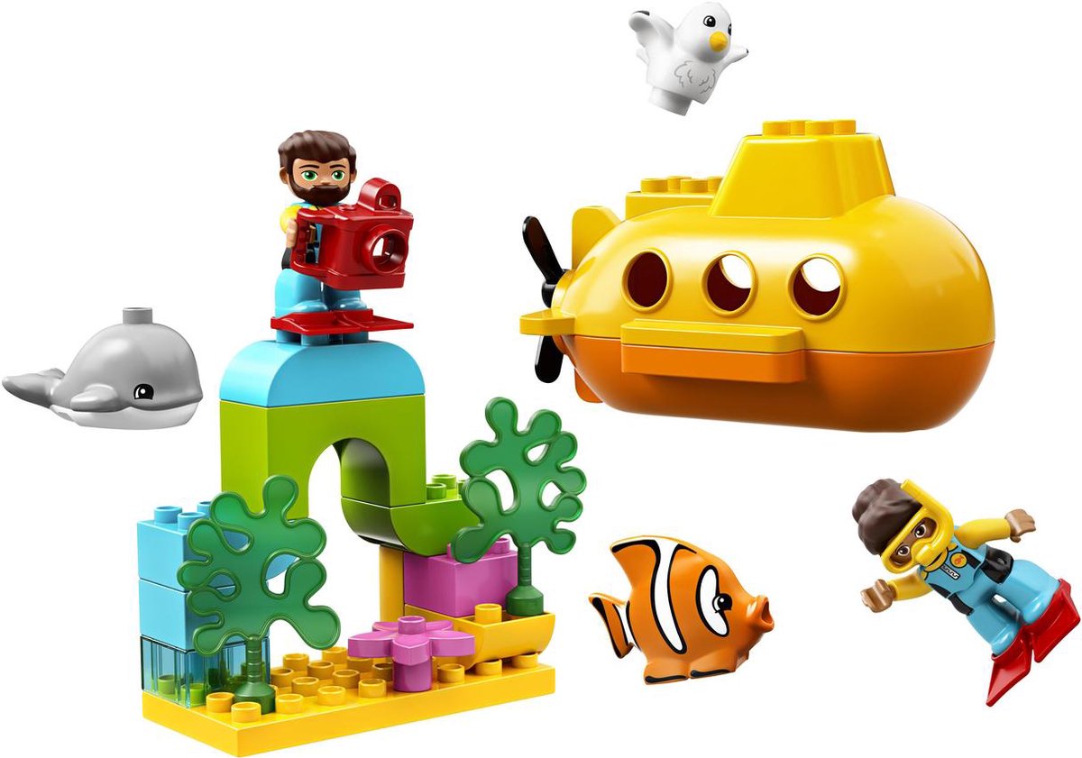 LEGO DUPLO Avontuur met Onderzeeër - 10910 - LEGO