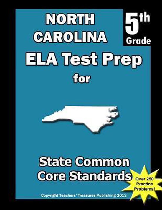 North Carolina 5th Grade Ela Test Prep - cover