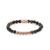Rebel&Rose Armband - Natuursteen - 15 cm