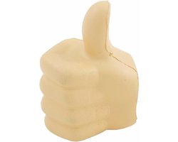 Stressbal - duim - beterschap - sterkte - geslaagd cadeau - anti stress