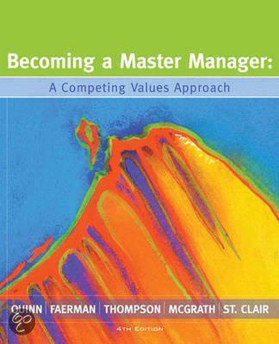 Becoming a Master Manager | 9780470050774 | Robert E. Quinn | Boeken | bol