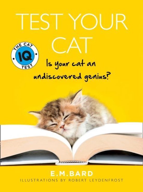 Test Your Cat The Cat IQ Test, E. M. Bard 9780002555029 Boeken
