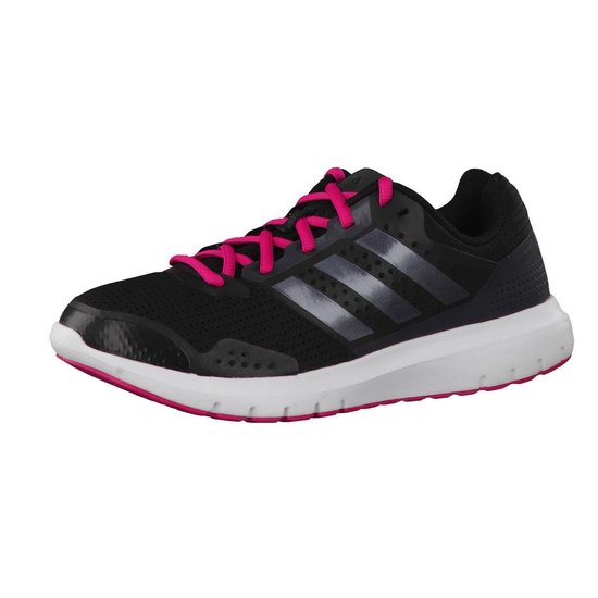 adidas Duramo 7 Hardloopschoenen - Maat 42 - Vrouwen - zwart/roze | bol.com