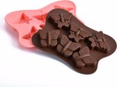 LeuksteWinkeltje chocoladevorm - Vlinder - siliconen vorm voor ijsblokjes ijsklontjes chocolade fondant