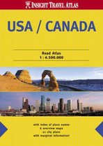 USA and Canada Insight Travel Atlas