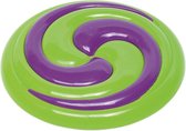Nobby TPR frisbee - Groen/paars - Ø 22 cm