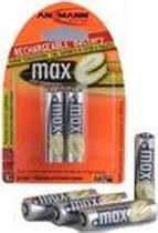 Ansmann Blister 4 X MAX-E Accu, AA, 2100mAh