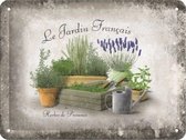 Wandborden Metaal Muurplaat Wanddecoratie Woonkamer - Herbes de Provence