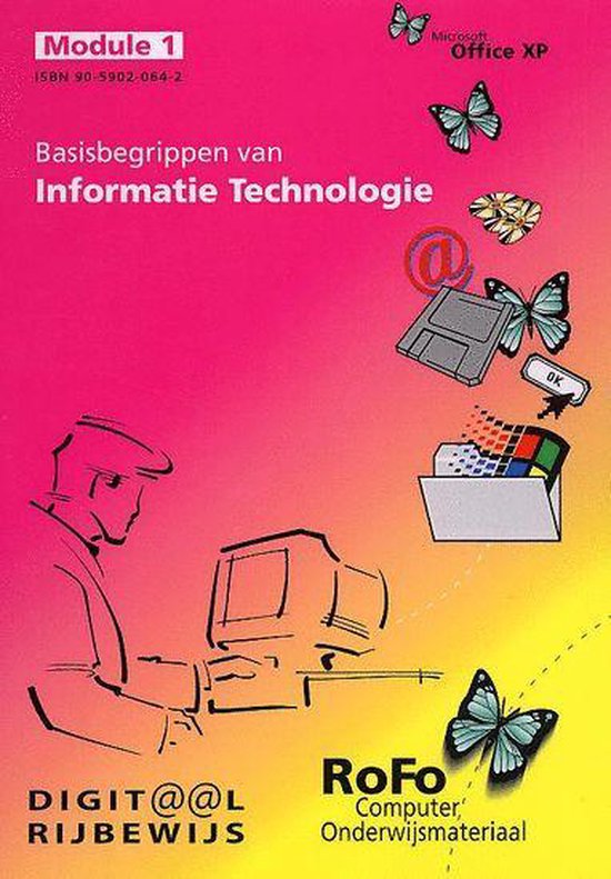 Cover van het boek 'Basisbegrippen informatietechnologie' van M.A. de Fockert