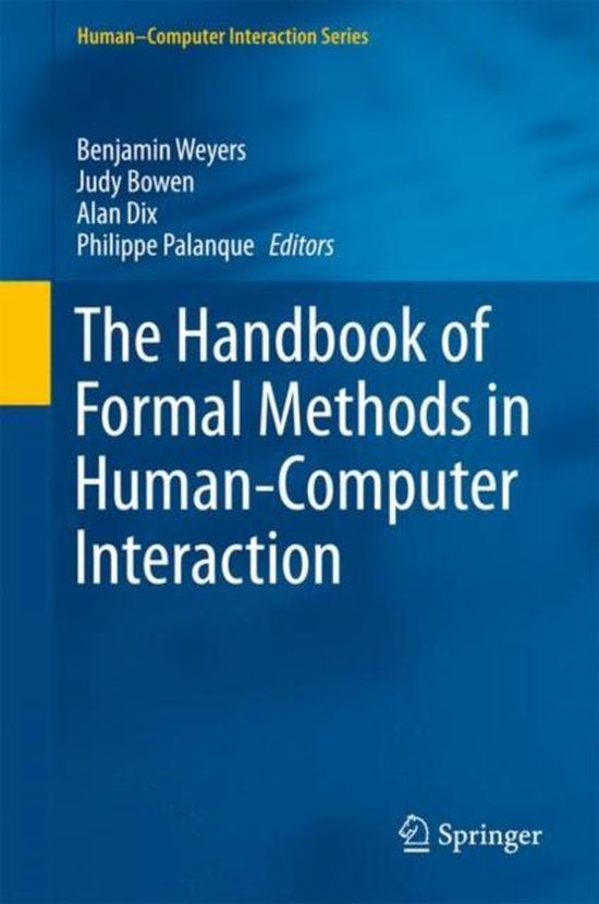 The Handbook of Formal Methods in Human Computer Interaction - cover