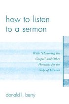 How to Listen to a Sermon
