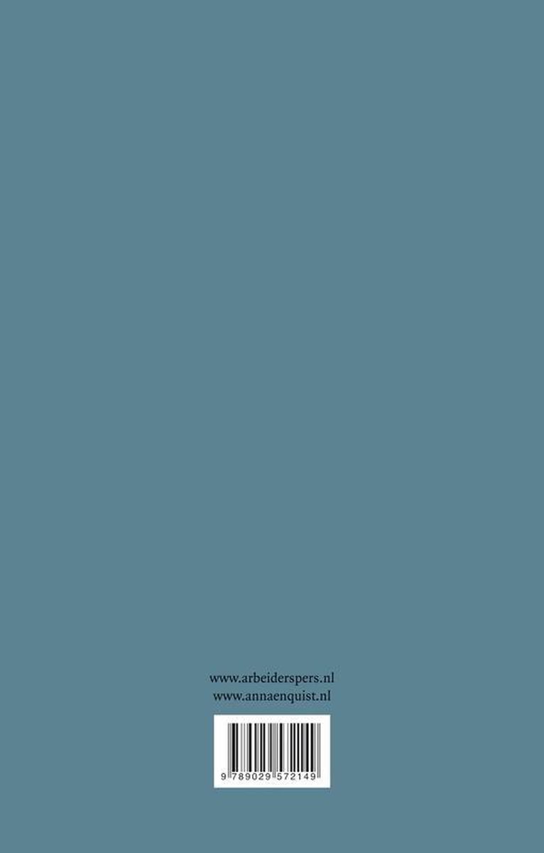 Website en ISBN nummer 9789029572149 op een blauwe achtergrond.