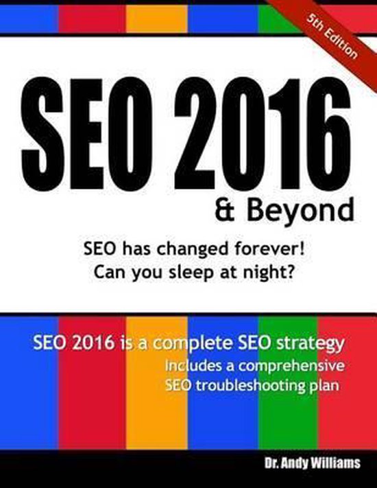Seo 2016 & Beyond - cover