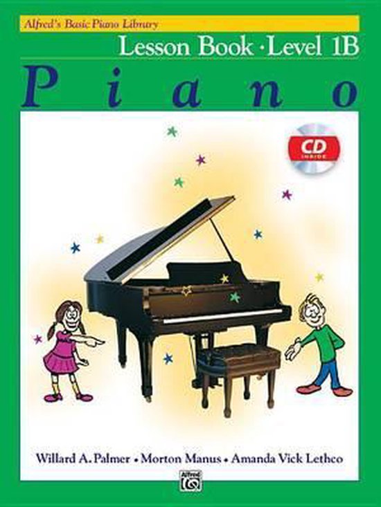 Alfred's Basic Piano Library Piano Lesson Book, Level 1B - cover