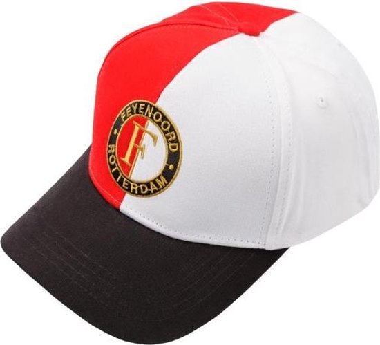Cap feyenoord senior rood/wit logo | bol