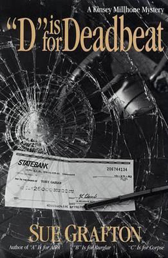 Kinsey Millhone Alphabet Mysteries- D Is for Deadbeat - cover